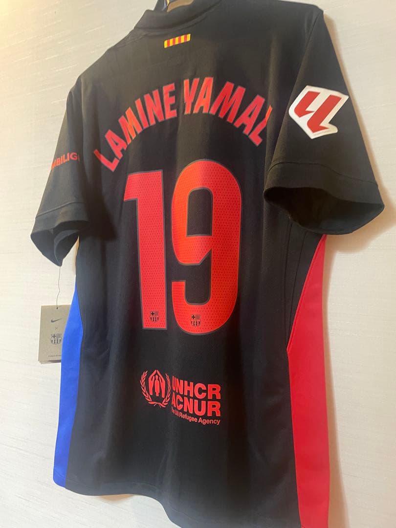 125周年 バルセロナ 24-25 ヤマル アウェイユニフォーム スペイン代表