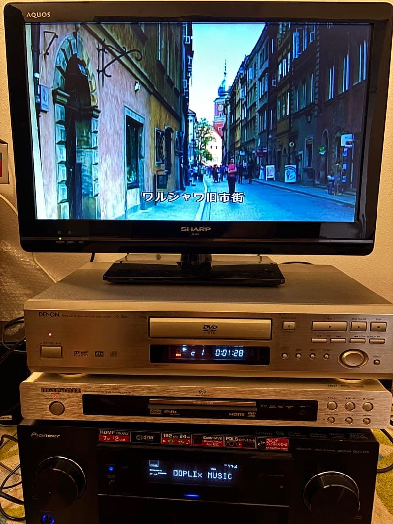 実働品パイオニアAVサラウンドアンプ VSA-LX55 AirPlay／3D対応