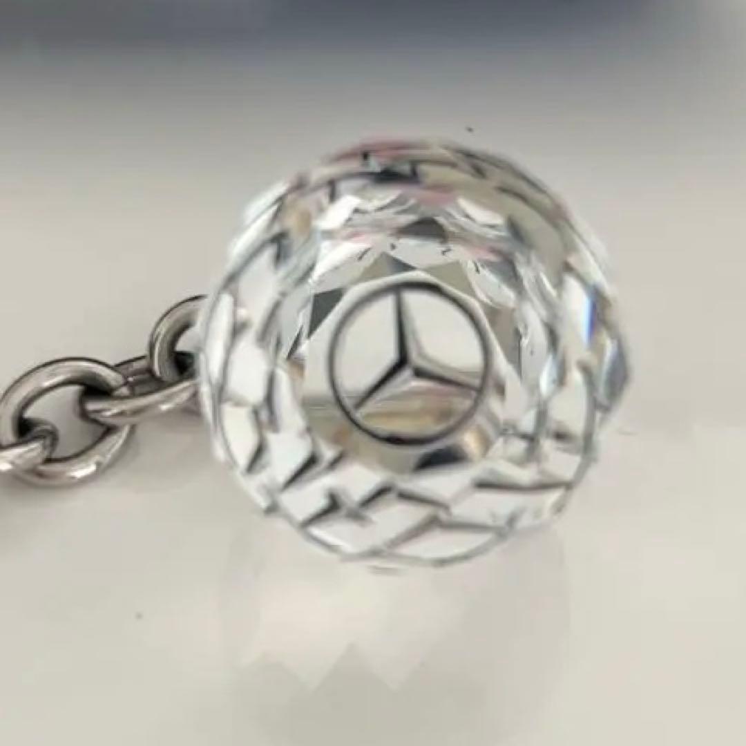 非売品Swarovski Mercedes-Benz キーホルダー