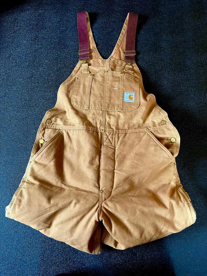 80s Carhartt カーハート 100years オーバーオール USA