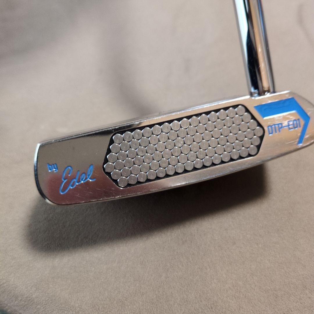 イーデル　デザインチューニング　パター シルバー　34インチ