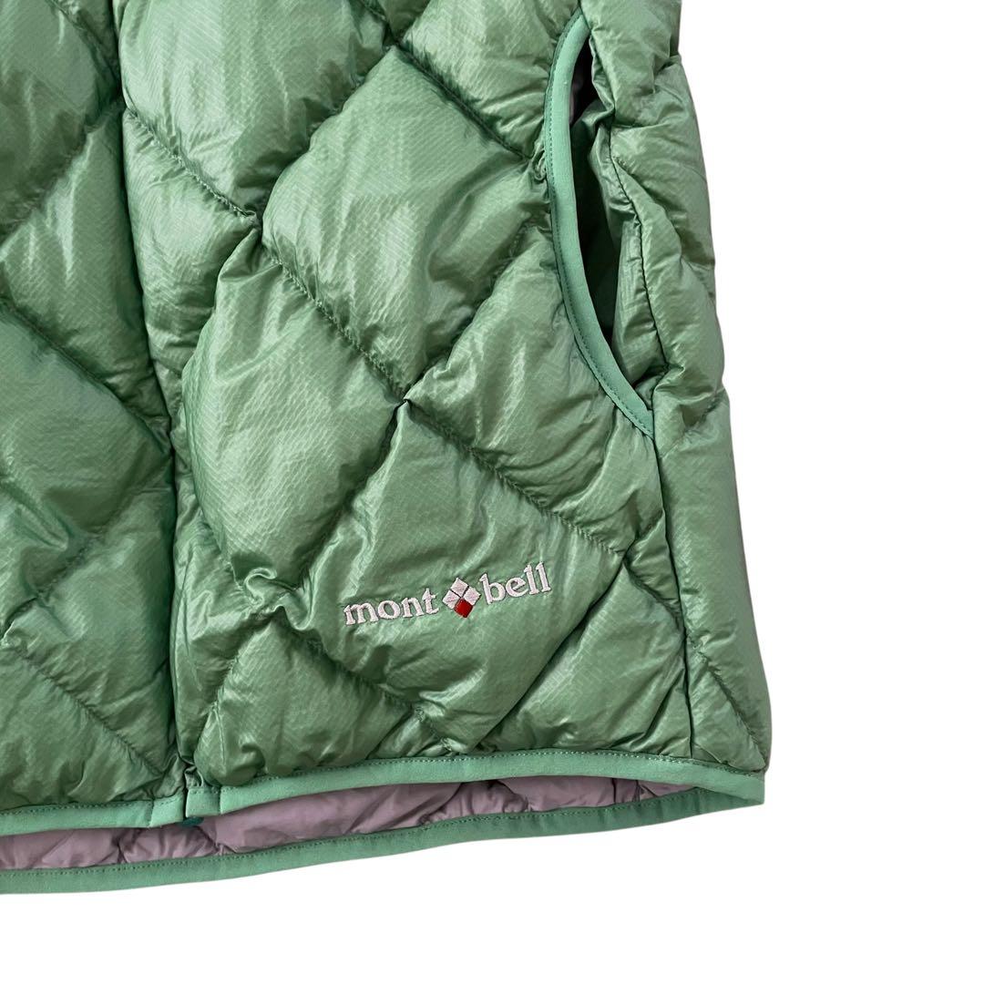 【美品】mont-bell モンベル ライトアルパイン ダウンジャケット GRN