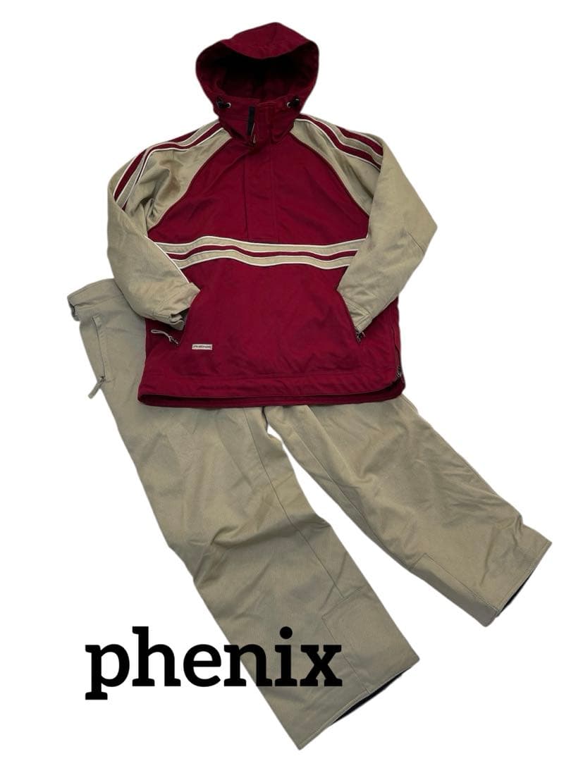 フェニックス 男女兼　セットアップ　　スキーウェア　160〜165cm