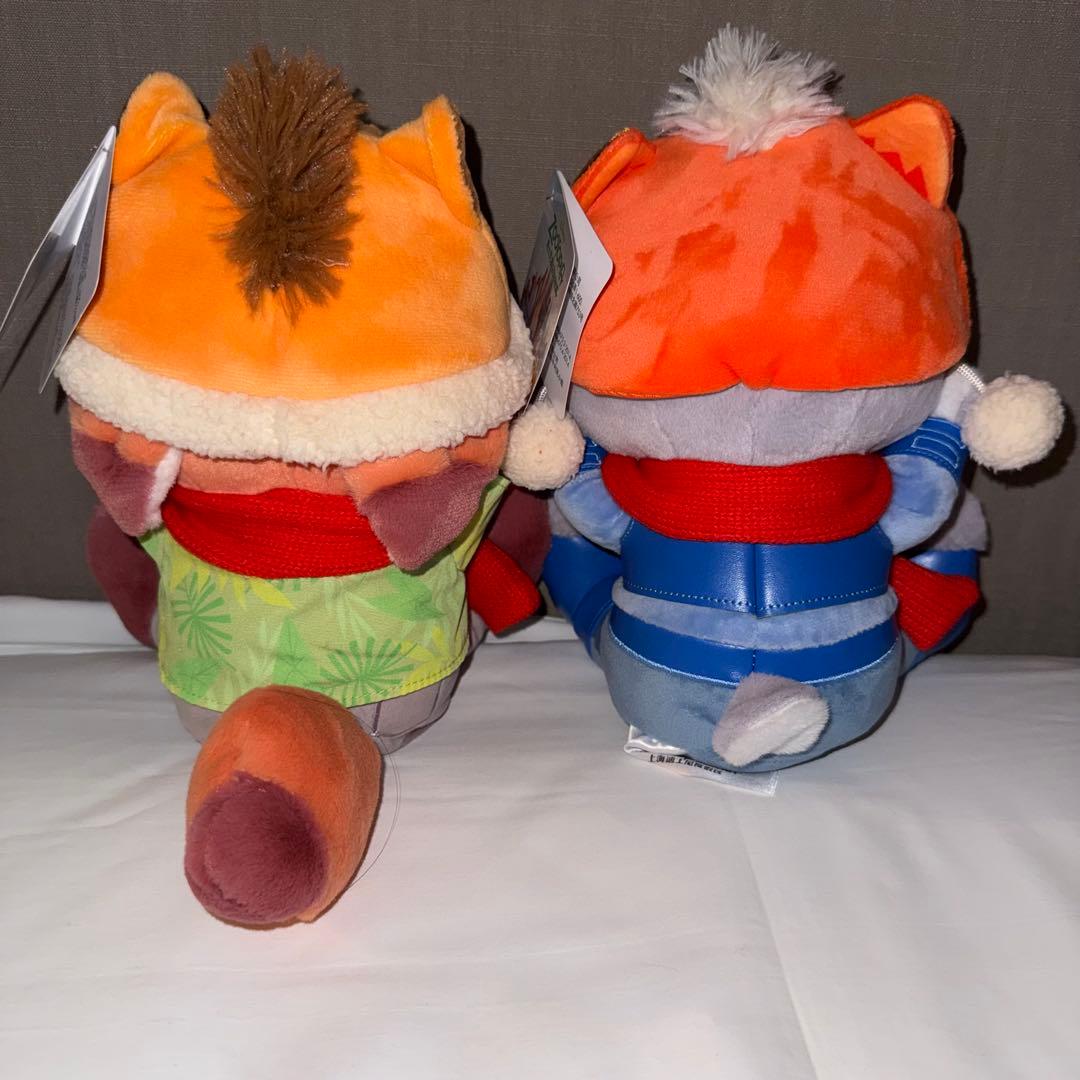 上海ディズニー 春節限定 ズートピア ニック＆ジュディぬいぐるみセット/2026