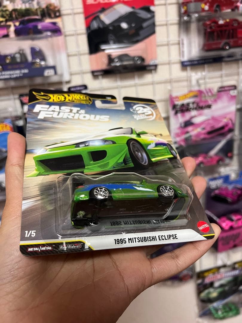 ホットウィール ワイルドスピード　1995 三菱 エクリプス チェイス①