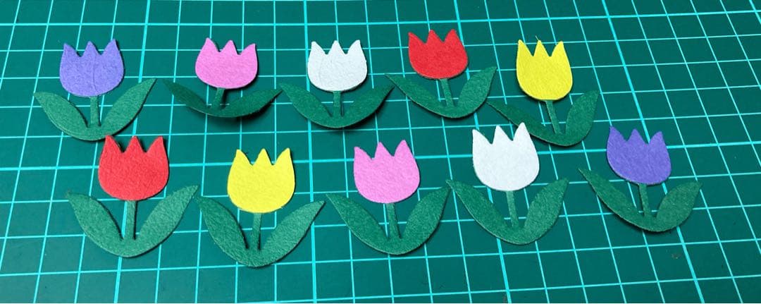 アルバム飾り　チューリップ　オーダー受付中（＾ω＾）