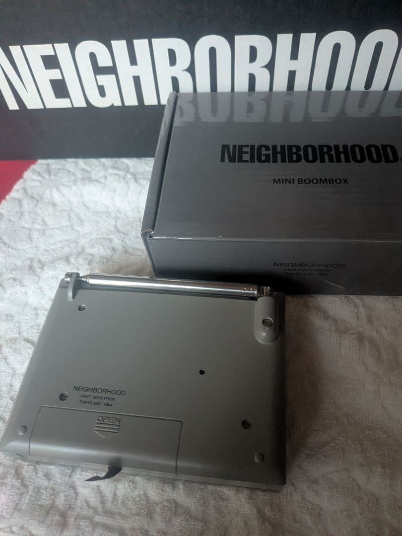NEIGHBORHOOD MINI BOOMBOX グレー