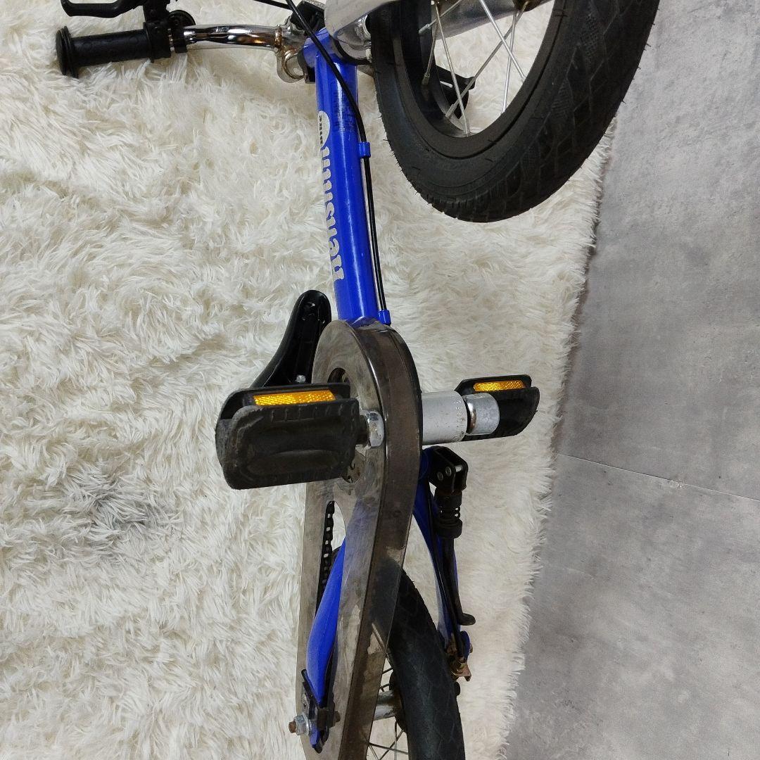 【美品】Henshin Bike へんしんバイク 12インチ 青 スタンド付