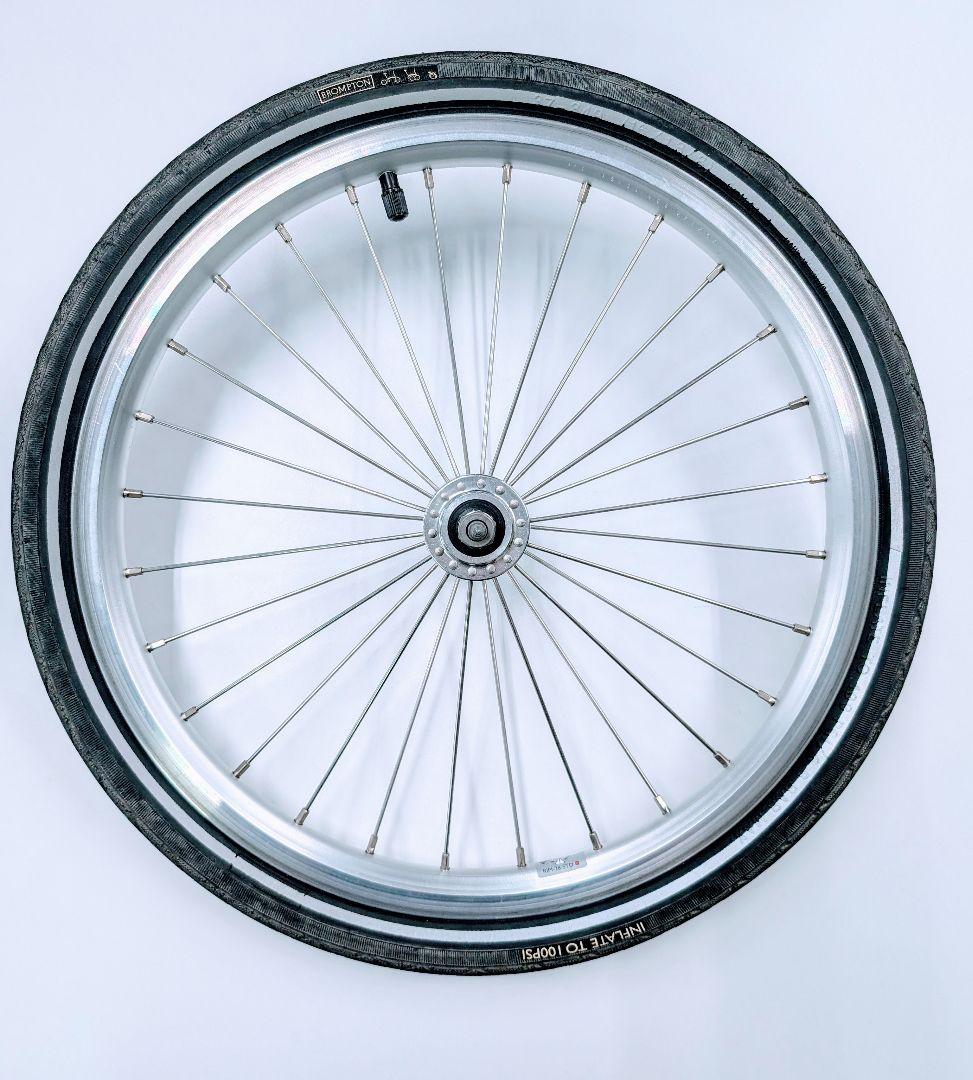 自転車 フロントホイール ブロンプトン 16×1-3/8