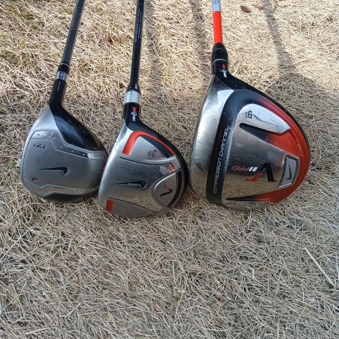 Nike ドライバーと3w、4w