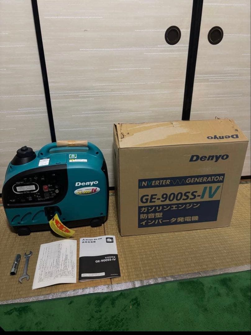 Denyo GE-900SS-IV ポータブル発電機