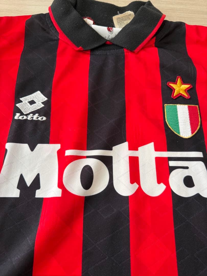 93-94 ACミラン　マッサーロ選手 支給品　ユニフォーム　検　実使用