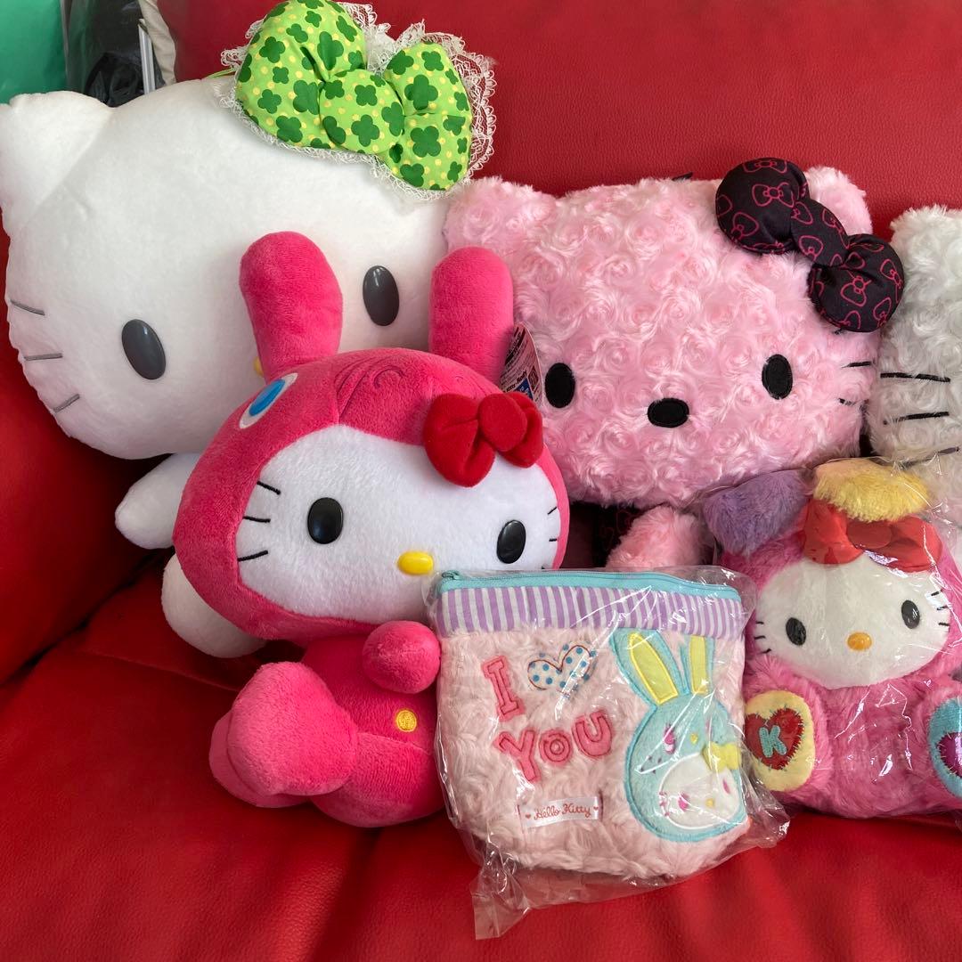 ハローキティ ぬいぐるみ　ポーチ　まとめ売り
