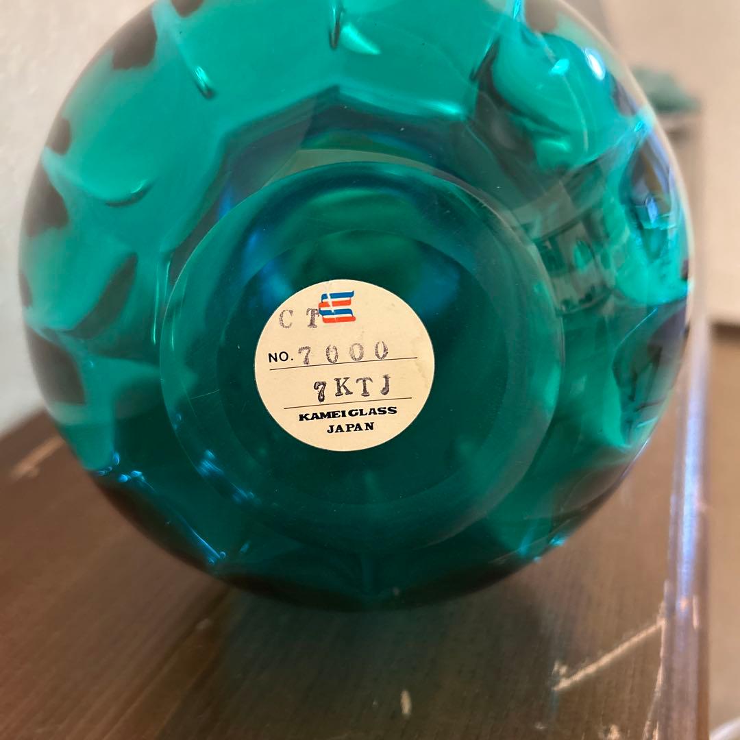 青緑グラデーション フラワーベース