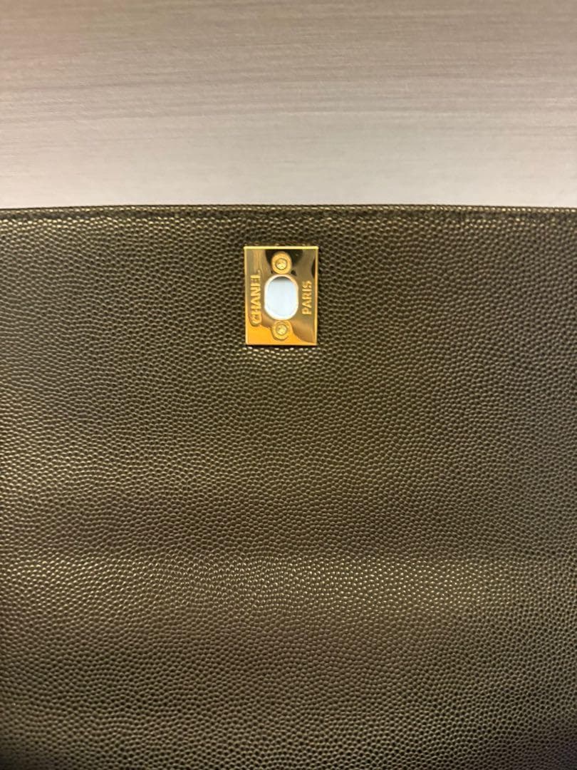 CHANEL ココハンドル ブラック マトラッセ チェーンショルダーバッグ