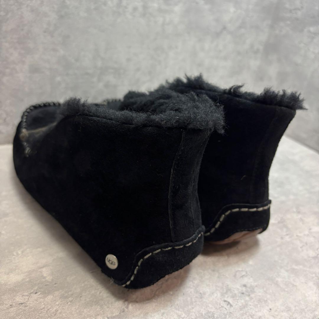 【美品】UGGアグ　ALENA アレーナ　ボアファーモカシン