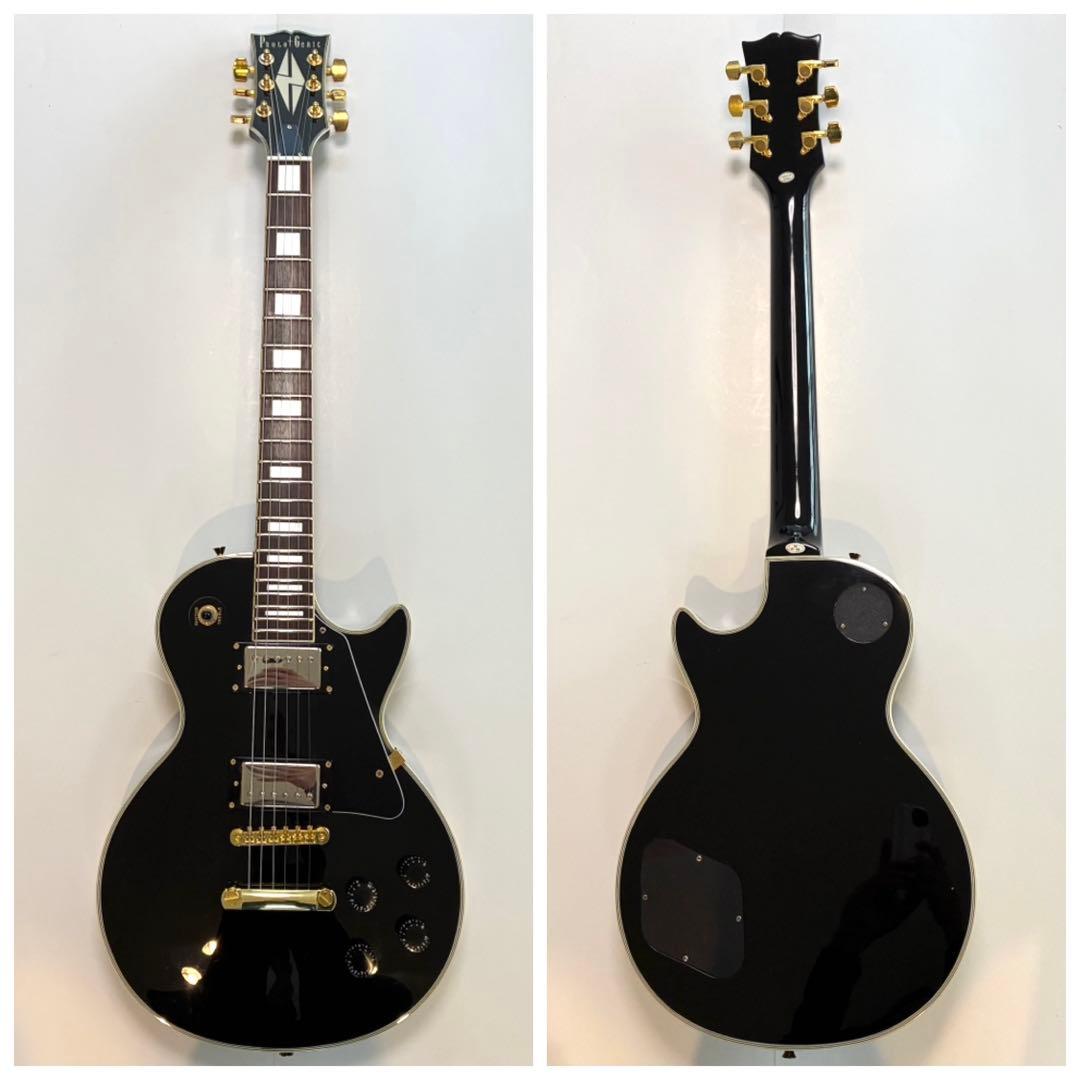 【状態良好】Photogenic フォトジェニック　レスポールカスタム　黒