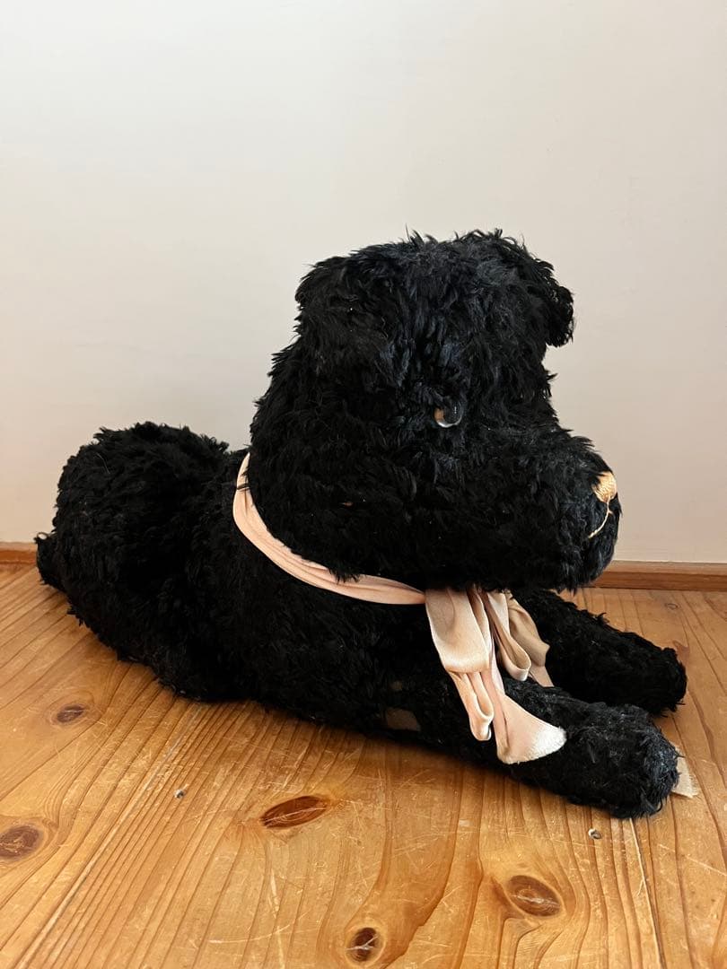 アンティーク　犬　ぬいぐるみ　フランス　蚤の市