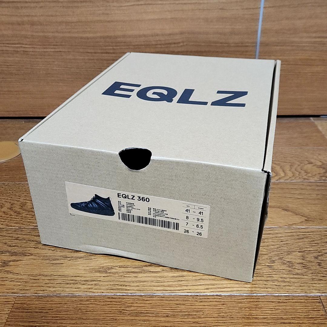 EQLZ-360 ブラック バスケットボールシューズ