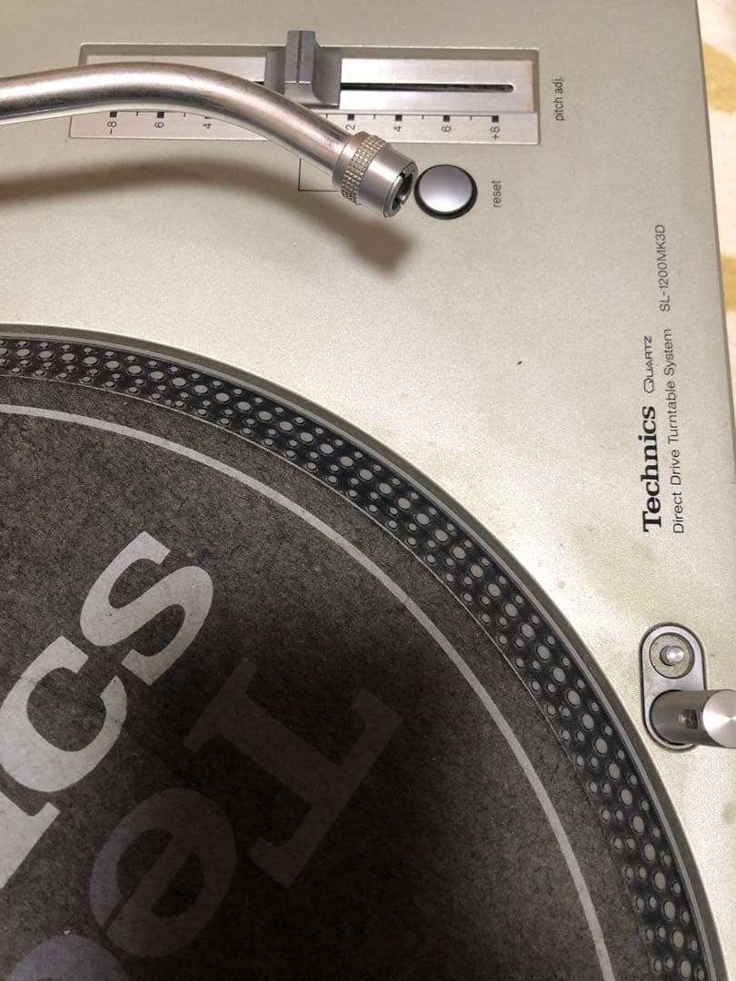 Technics SL-1200 MK3Dターンテーブル完全動作品ハードケース付