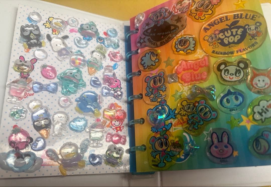 シール手帳とシール端数セット ボンボンドロップシールなど