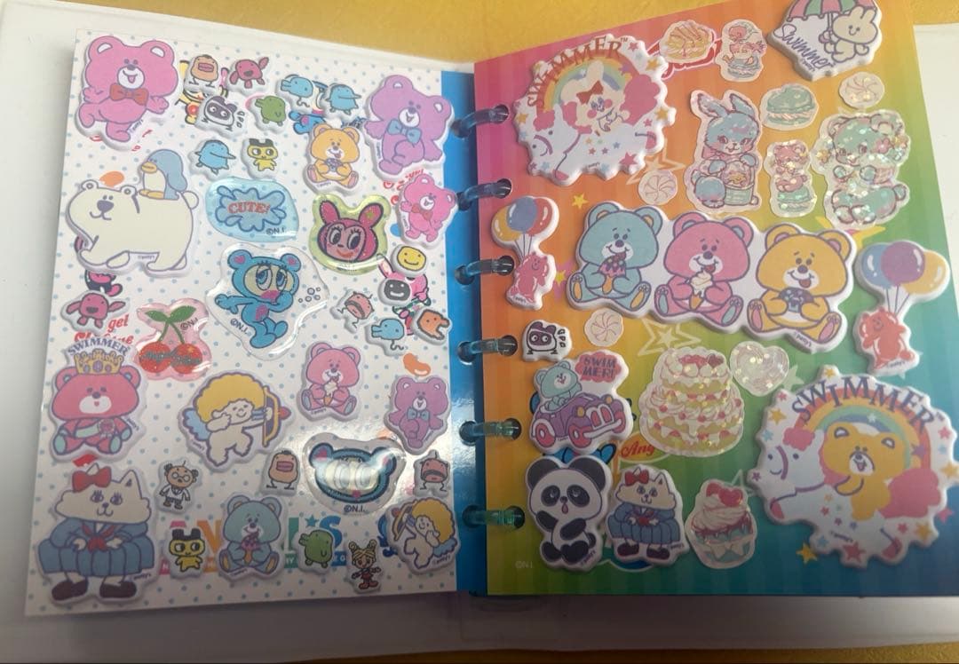 シール手帳とシール端数セット ボンボンドロップシールなど