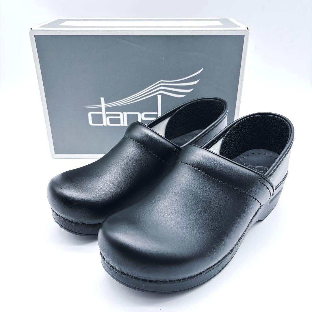 極美品✨ダンスコ　プロフェッショナル　クロックス　サボ　厚底　コンフォート　黒