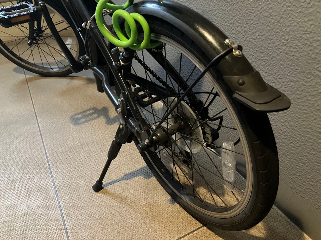折りたたみ自転車 ブラック