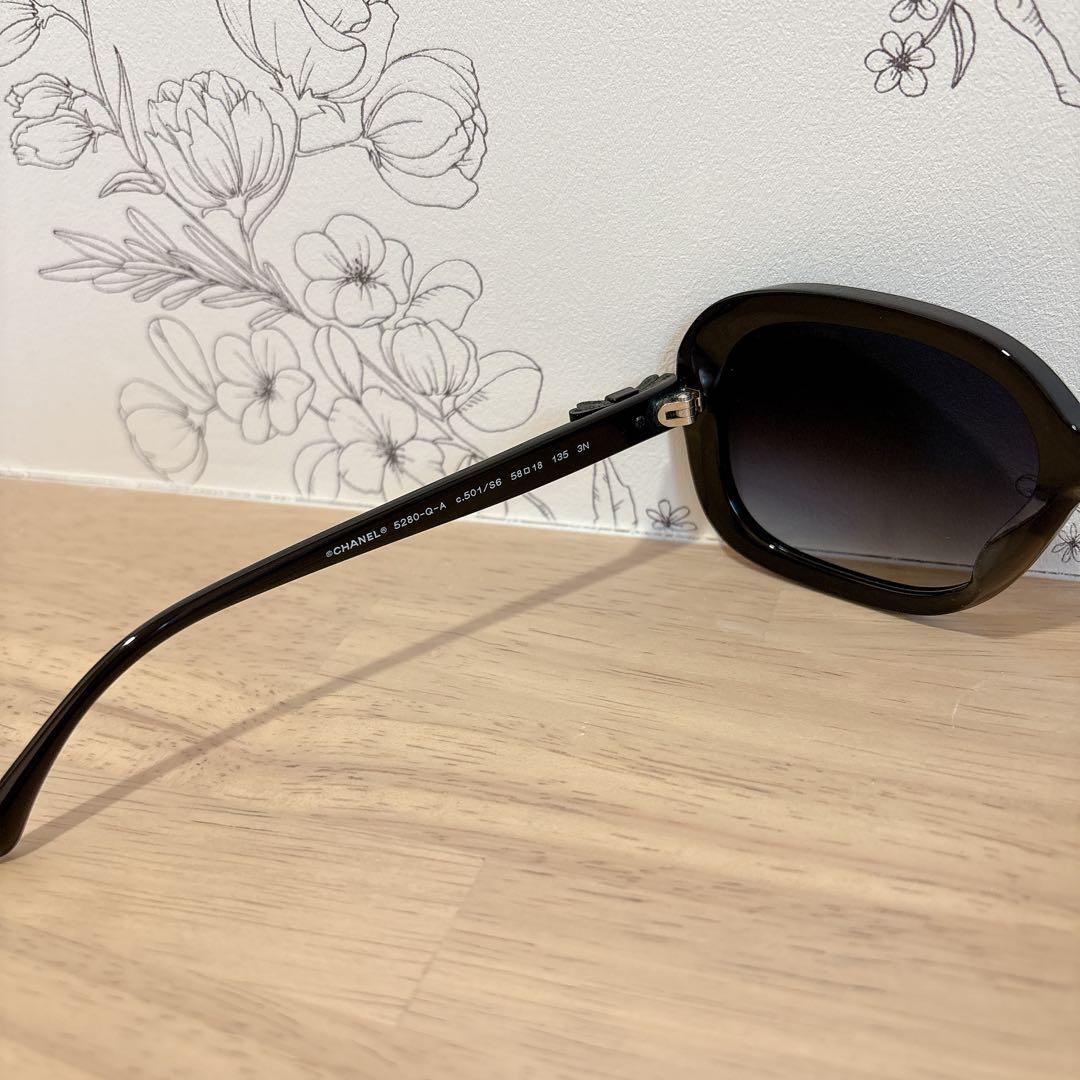 【美品】【外箱・説明書付き】CHANEL サングラス　リボン