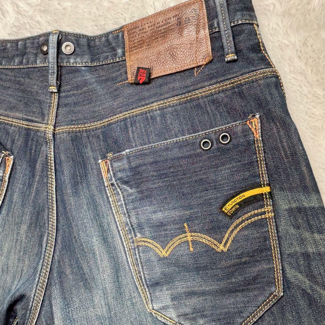 EDWIN E-Function WILD FIRE立体裁断ジーンズ32