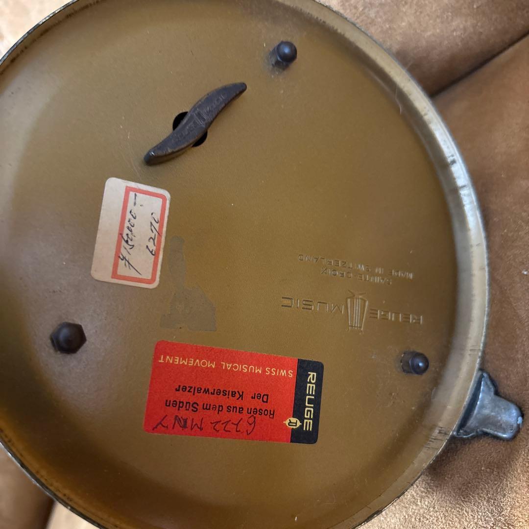 REUGE 葉巻入れ シガレットホルダー オルゴール 大理石 リュージュ