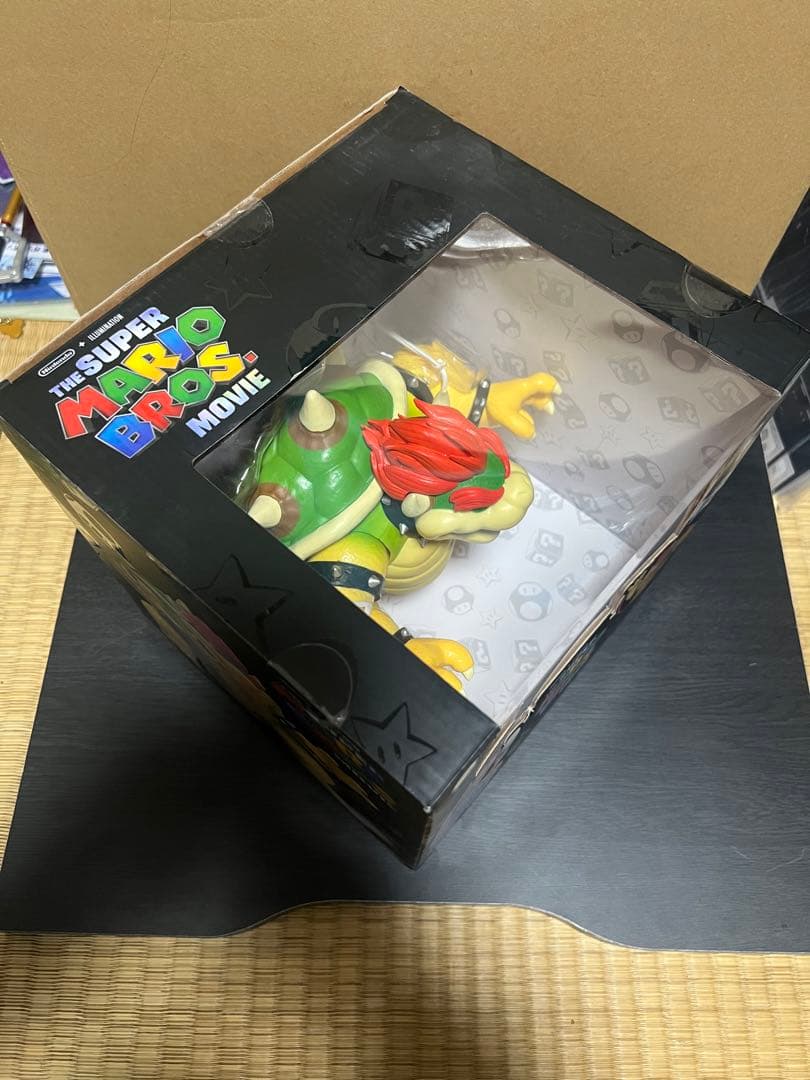 スーパーマリオブラザーズ ムービー　クッパ フィギュア　プレミア　未開封品