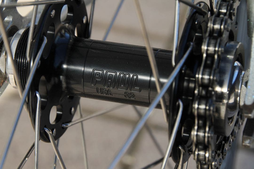 PAUL TRACKハブ R90SL ピストホイール リア