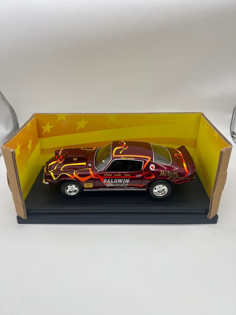 No412ミニカー1/18箱ありBALDWIN MOTION CAMARO