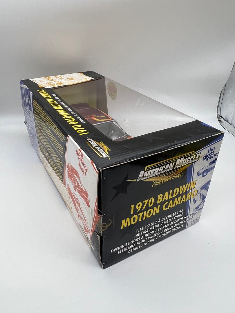 No412ミニカー1/18箱ありBALDWIN MOTION CAMARO