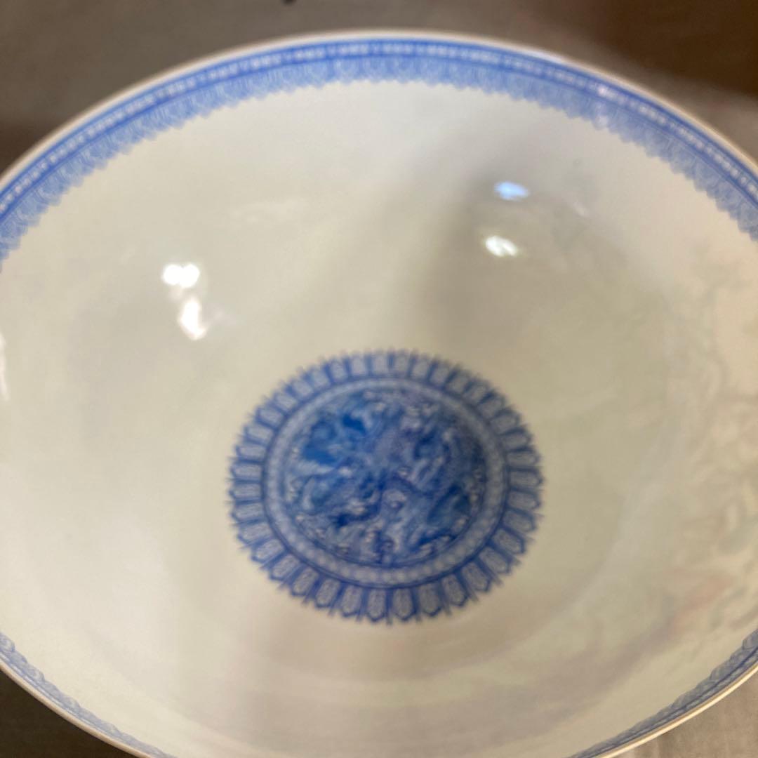 【景徳鎮製】景徳鎮の伝統　中国の名窯　乾隆年製　錦宮廷女官図　極薄胎　大鉢