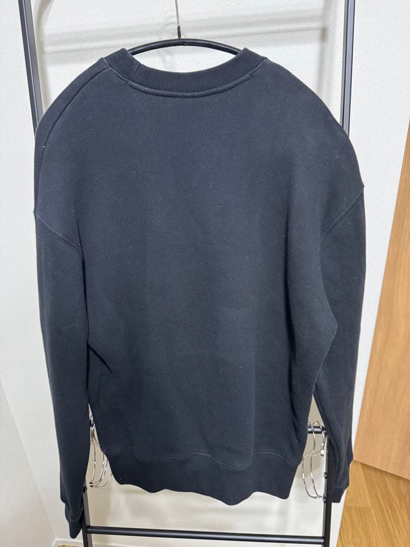 MAISON KITSUNÉ ブラック トレーナー S