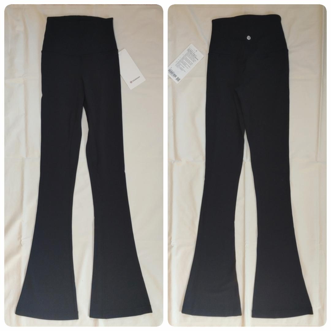 完売希少★新品 lululemon アライン ミニフレア レギンス ブラック 0