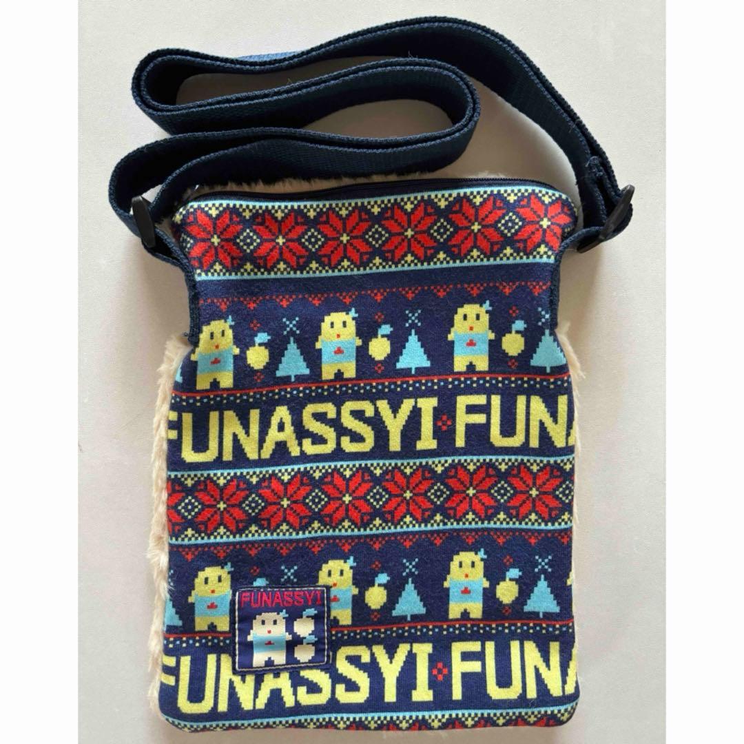 ふなっしー　ショルダーバッグ　ネックウォーマー　新品　未使用　バッグ　マフラー