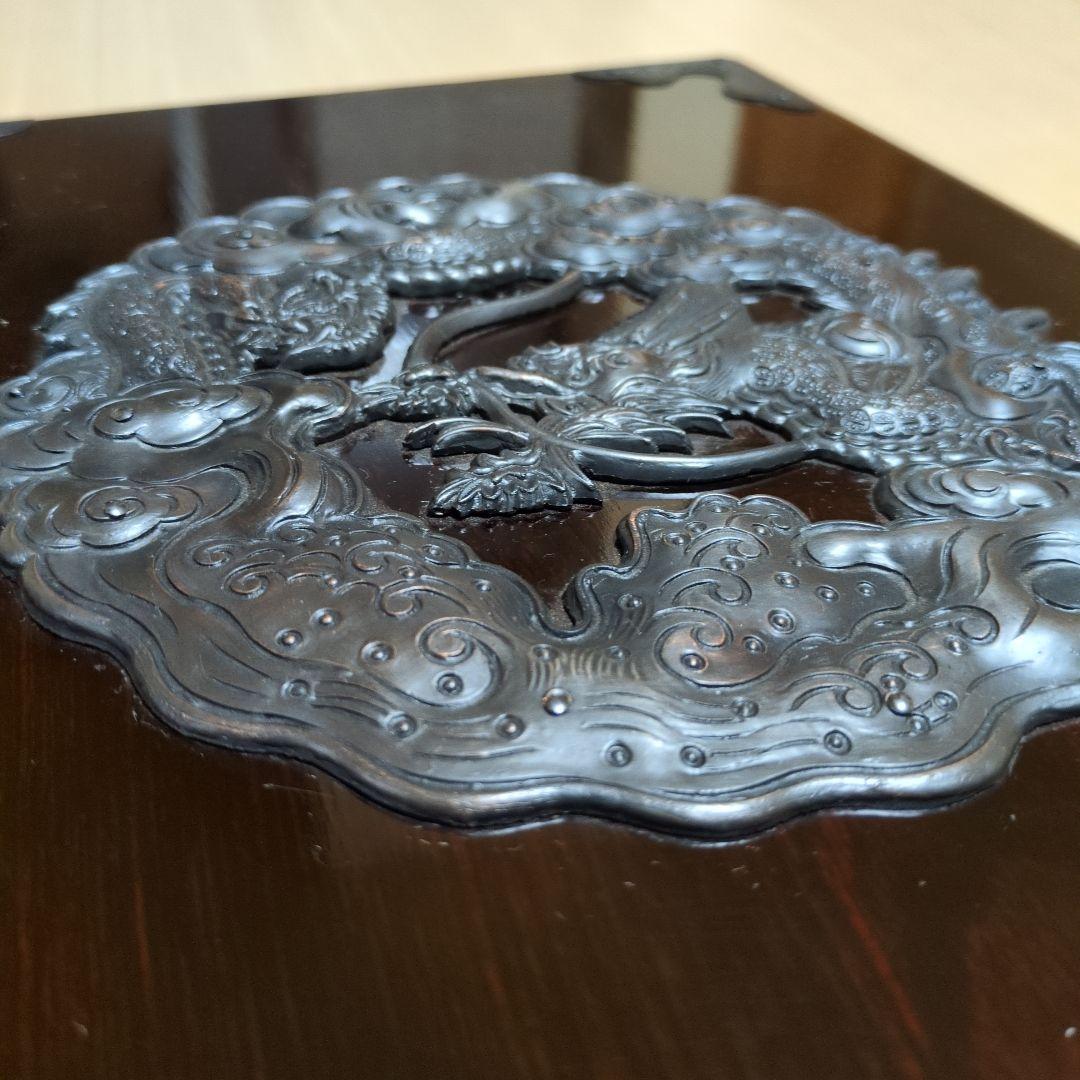 【美品】昭和レトロ 仙台箪笥 文箱 漆塗 書類収納 伝統工芸 国産 A4サイズ