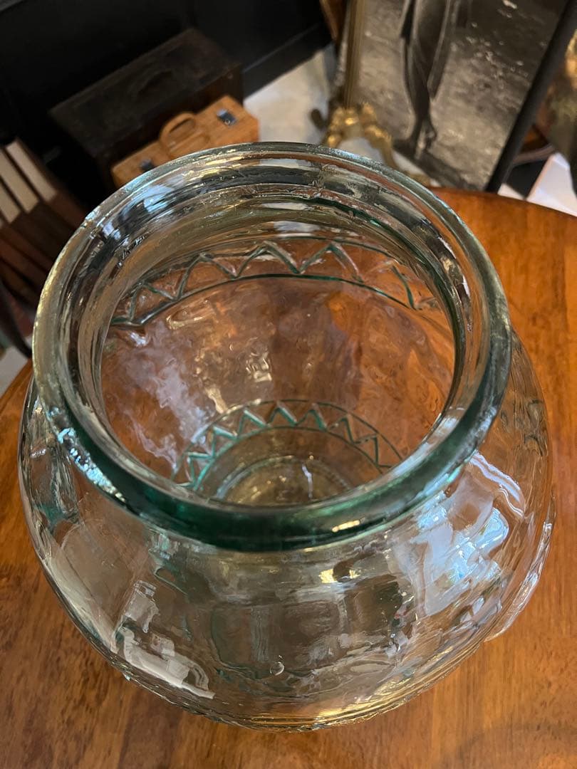 SHUKI イタリア製 特大ガラス フラワーベース花瓶