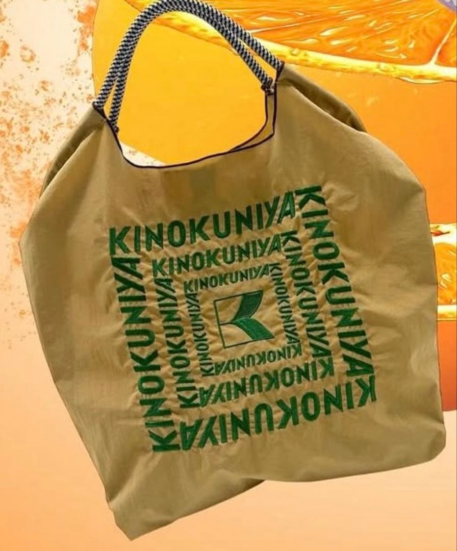 KINOKUNIYA x Ball & Chain エコバッグ ベージュ