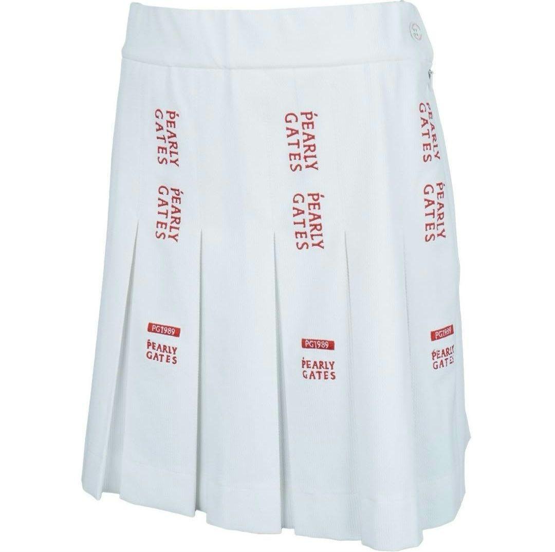 【美品】現行モデル　PEARLY GATESパーリーゲイツ プリーツスカート