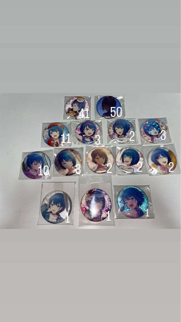 プロセカ プロジェクトセカイ 桐谷遥 缶バッジ パシャこれ ぬいぐるみ 色紙