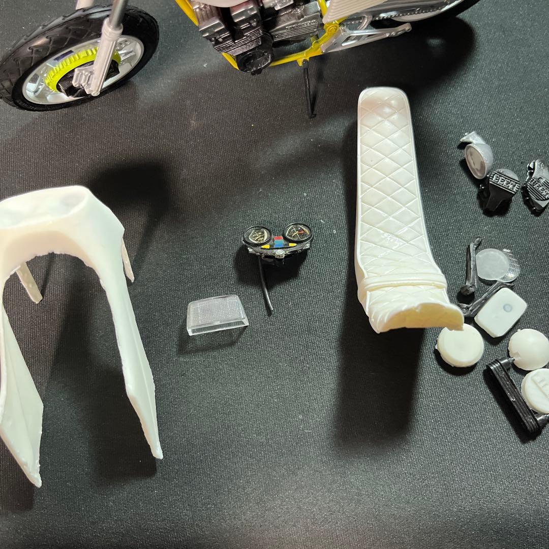 バイク プラモ 1/12 アオシマ レジン ジャンク CBX400F