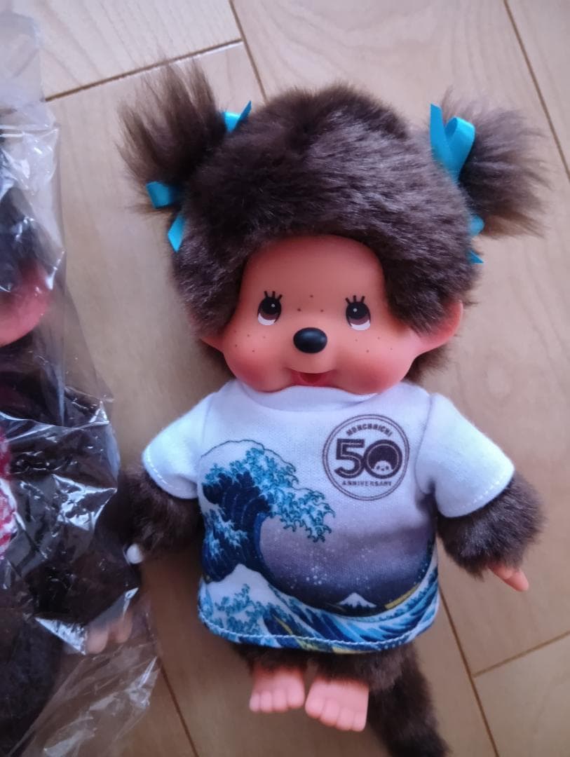 モンチッチ北斎（海外限定）＆　モンチッチプレミアムスタンダードМ（女の子）