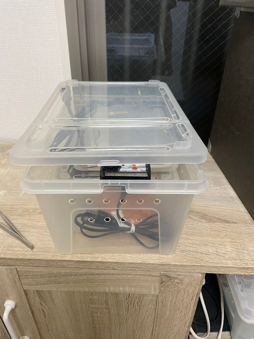 爬虫類飼育セット 19000円相当　ヒーターセット 温度調整機能付き レオパ