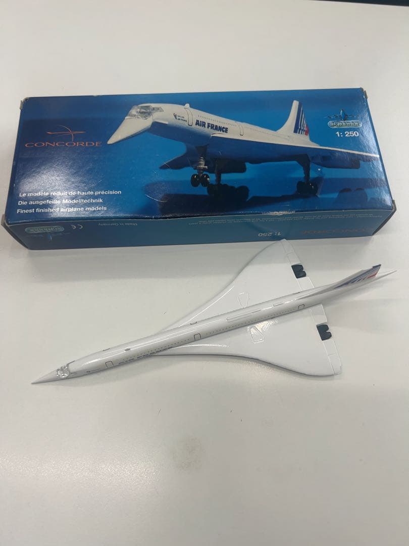 エールフランス コンコルド模型 1:250