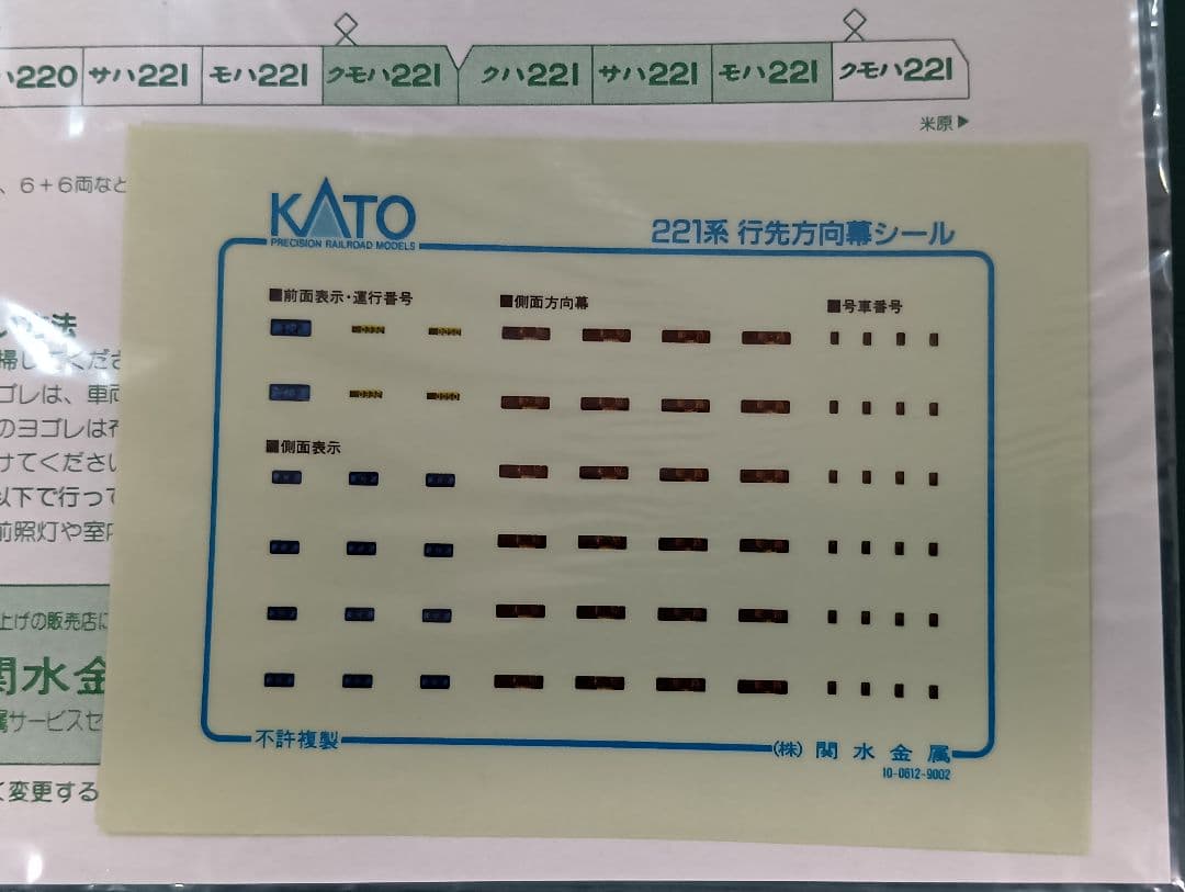 専用出品！KATO 10-170 10-171 221系電車 基本・増結セット