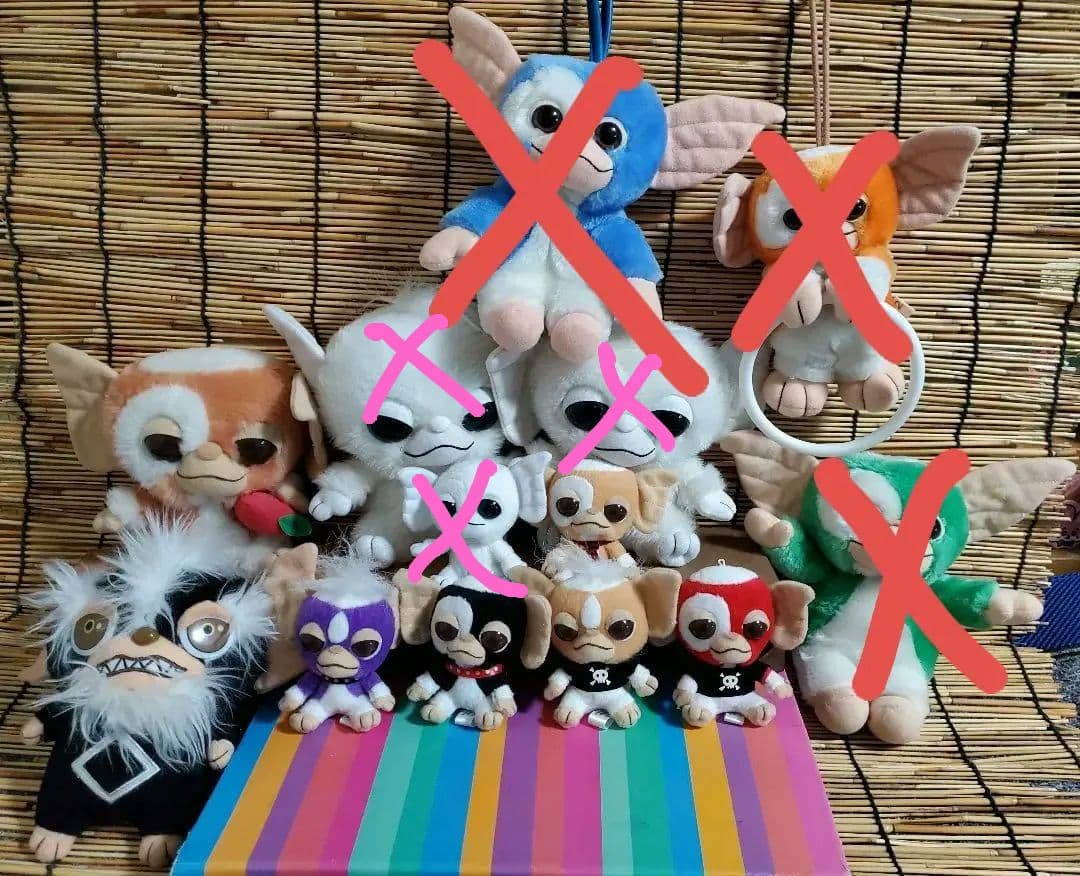 グレムリン/ギズモ　ぬいぐるみ　セット